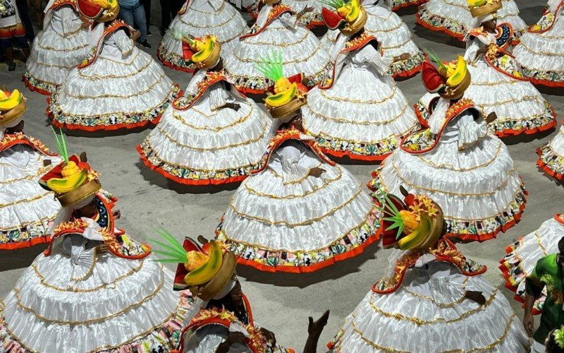 Desfile das escolas de samba do carnaval 2023
