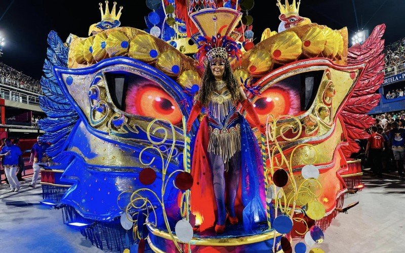 Desfile das escolas de samba do carnaval 2023