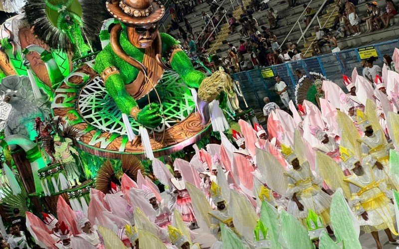 Desfile das escolas de samba do carnaval 2023