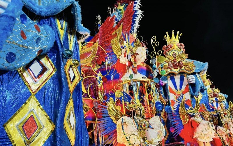 Desfile das escolas de samba do carnaval 2023