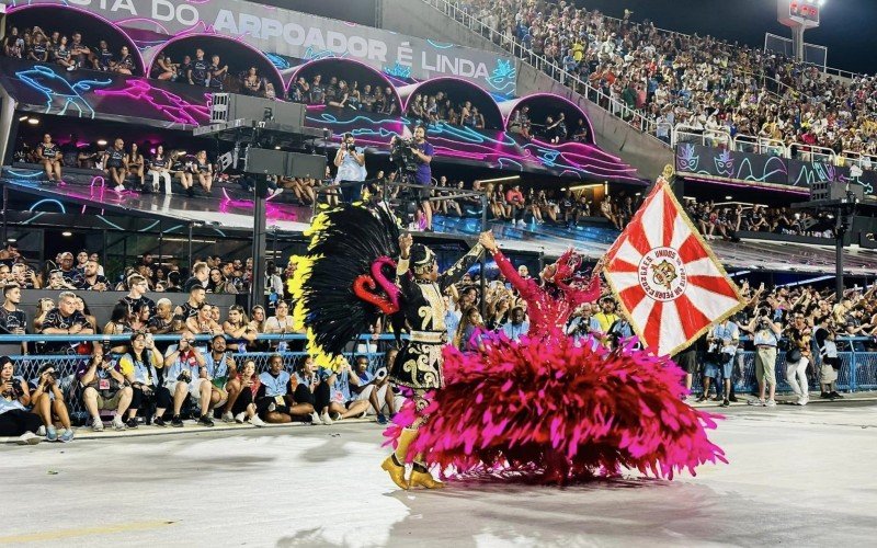 Desfile das escolas de samba do carnaval 2023