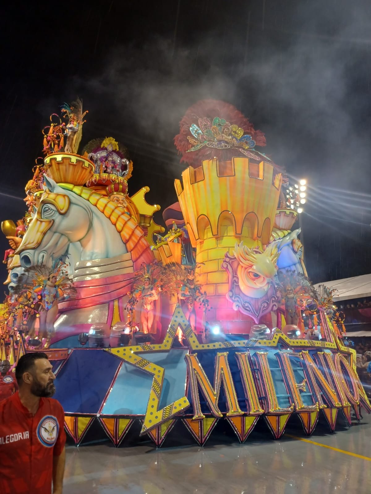 Estrela do Terceiro MilÃªnio, escola de samba que trouxe a arte do riso para o Anhembi