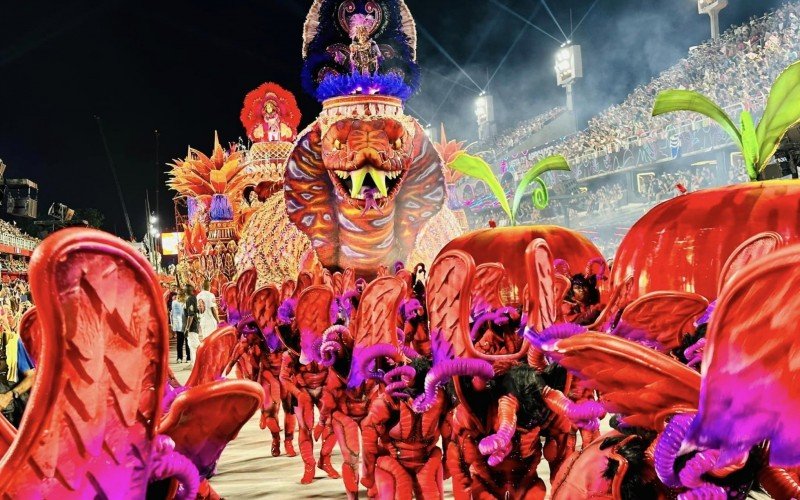 Desfile das escolas de samba do Rio de Janeiro