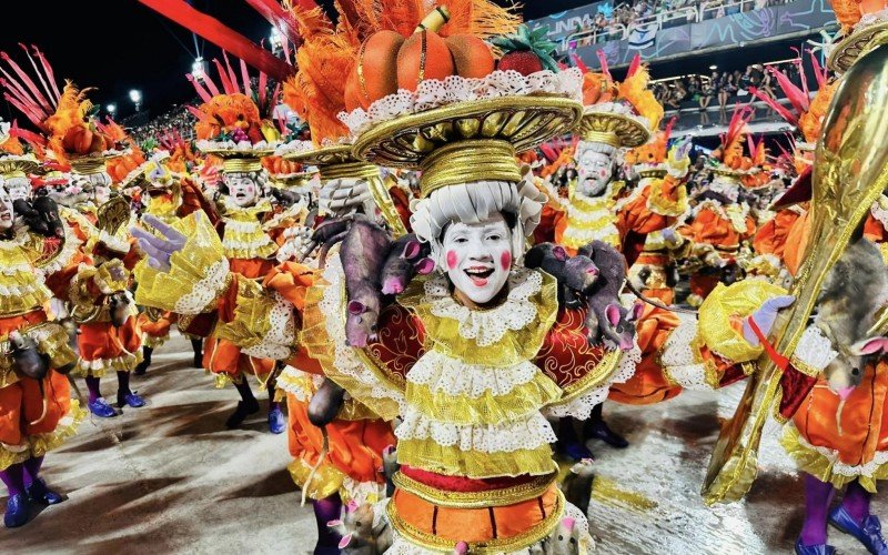 Desfile das escolas de samba do Rio de Janeiro