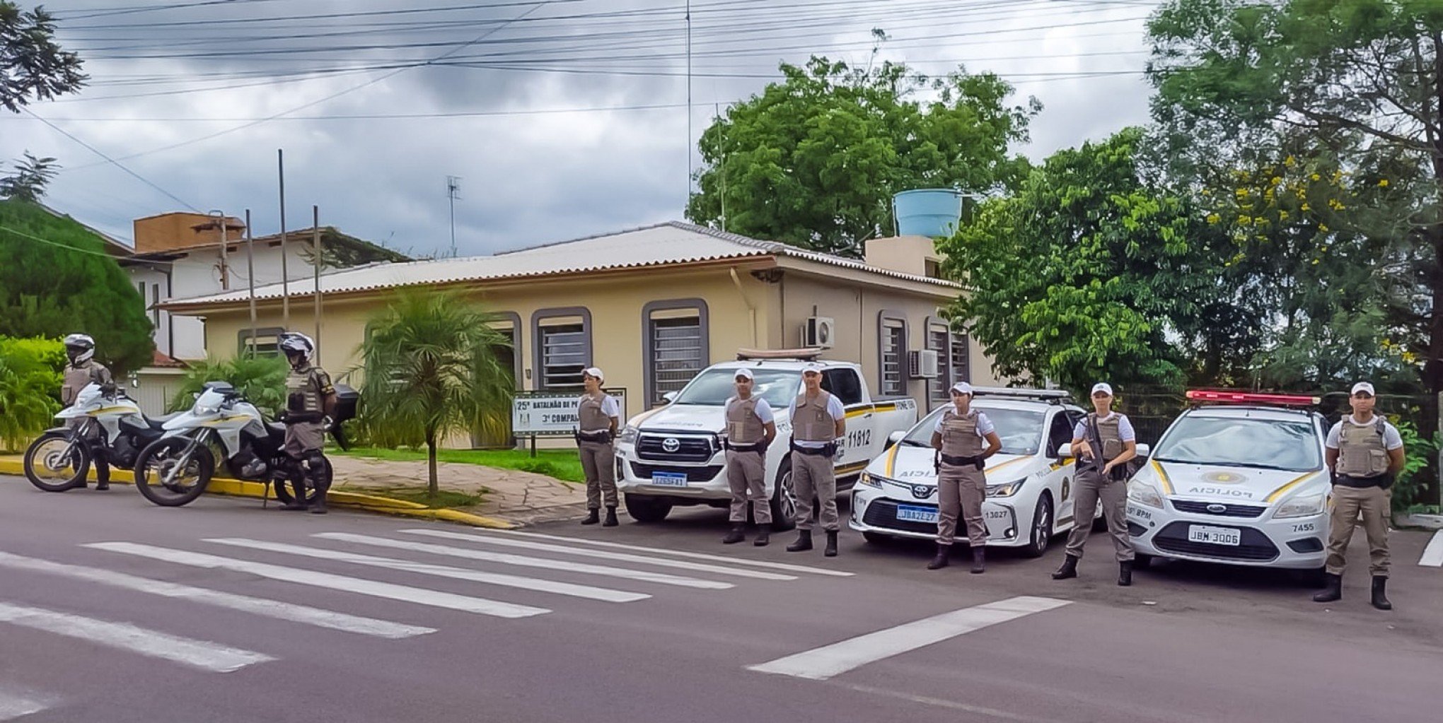 Brigada Militar realiza operação Portão Segura