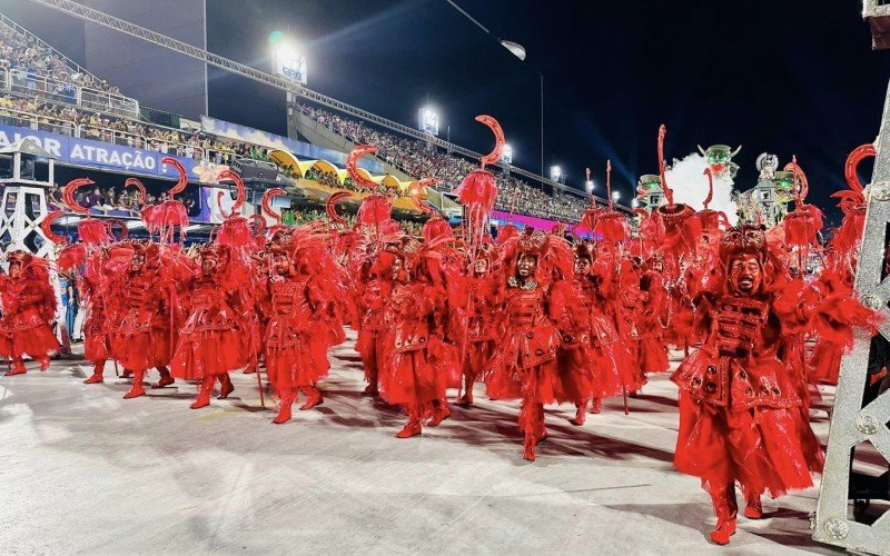 Segundo dia das escolas do Grupo Especial do Rio de Janeiro