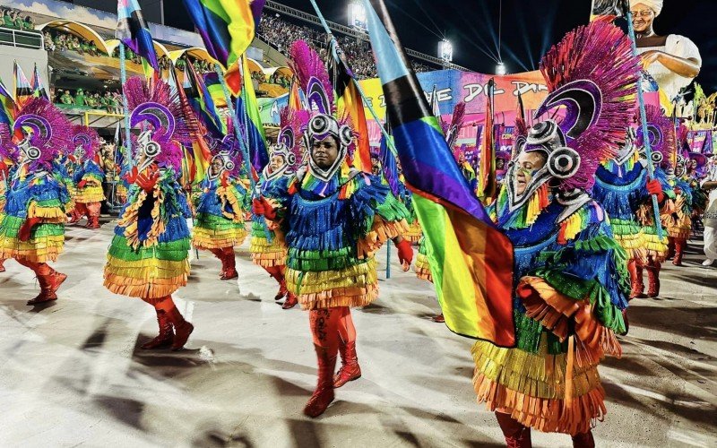 Segundo dia das escolas do Grupo Especial do Rio de Janeiro