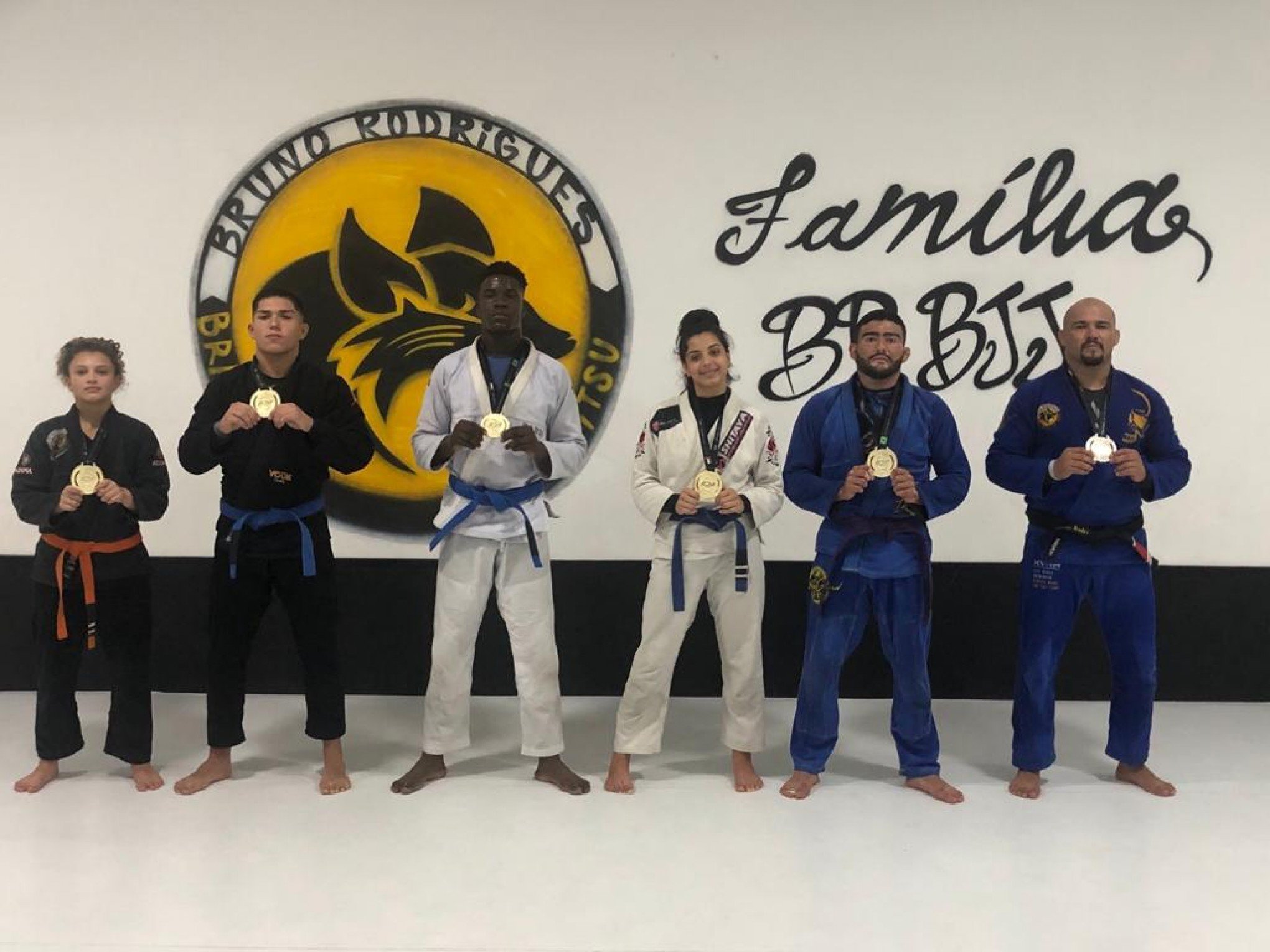 Atletas de São Leopoldo ganham medalha no jiu-jitsu