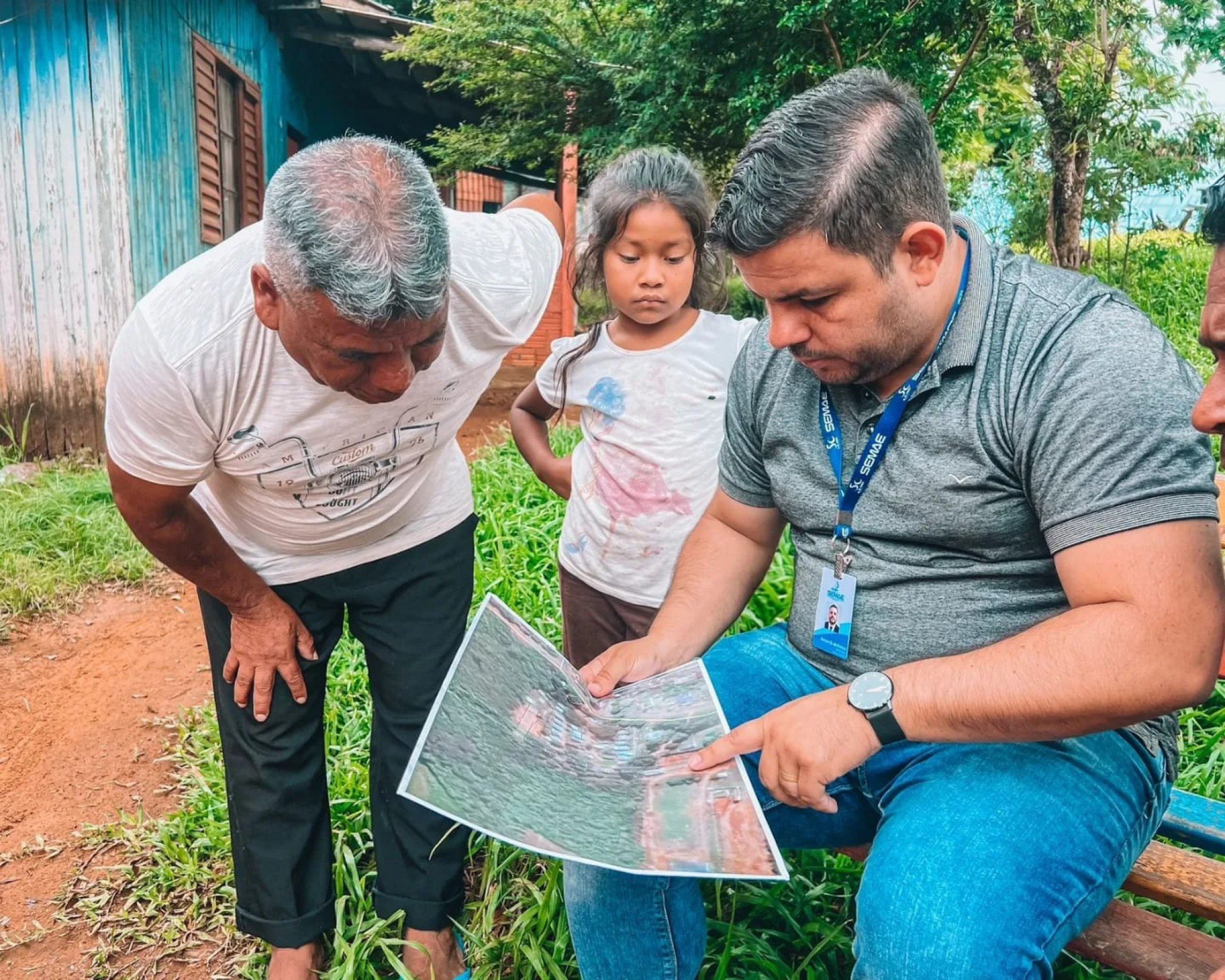 Semae planeja melhorias no saneamento da aldeia indígena Por Fi Ga