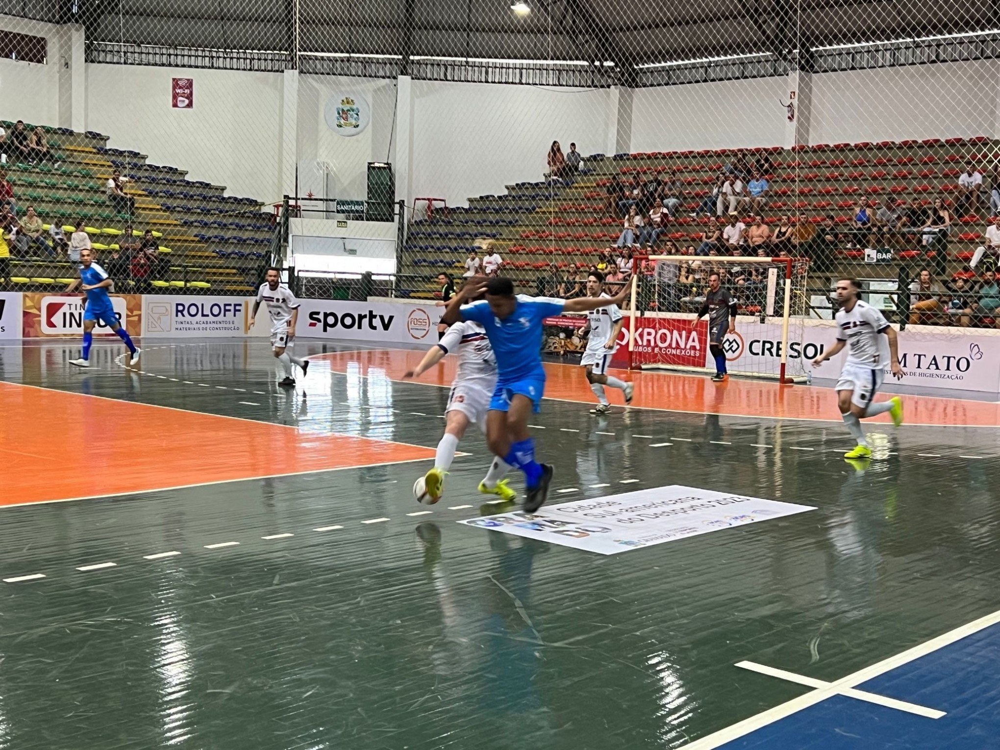 SER Gramado perde jogo treino para Minas Futsal antes de início da Super Copa