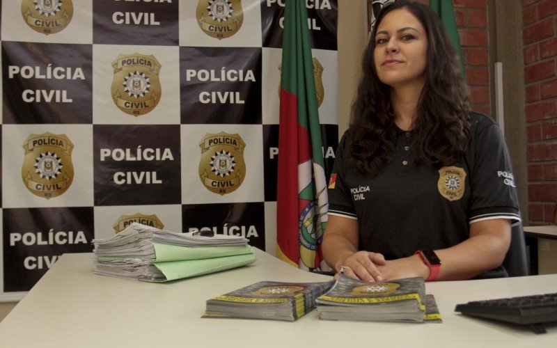 A delegada Priscila Salgado acaba de retornar a Canoas