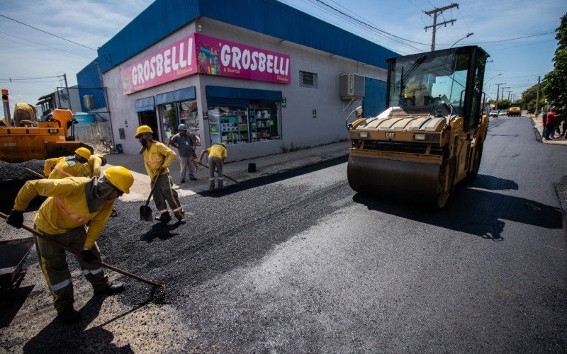 Obras fazem parte do programa Pavimenta São Léo
