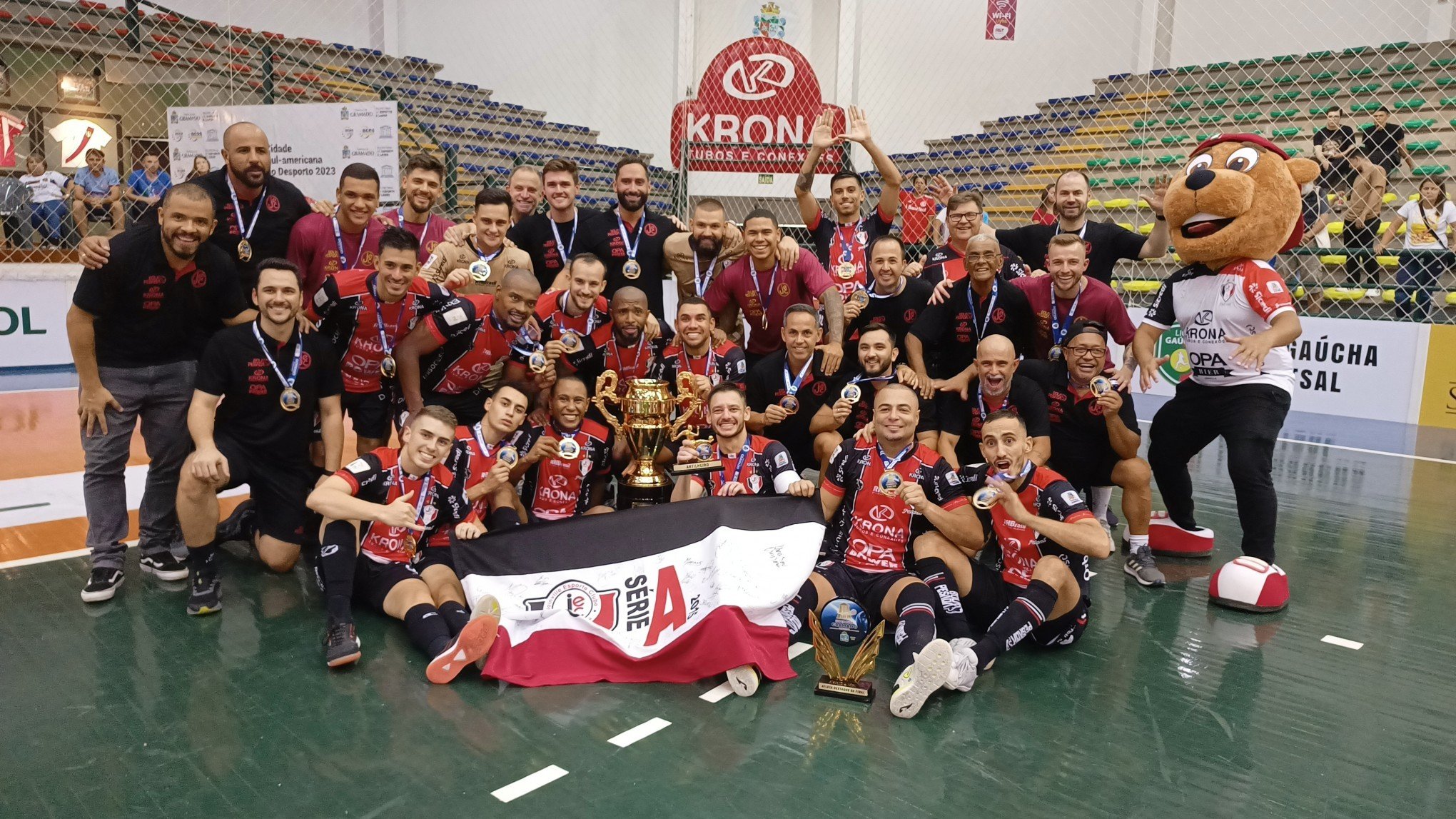 JEC/Krona é o grande vencedor da Super Copa Gramado de Futsal