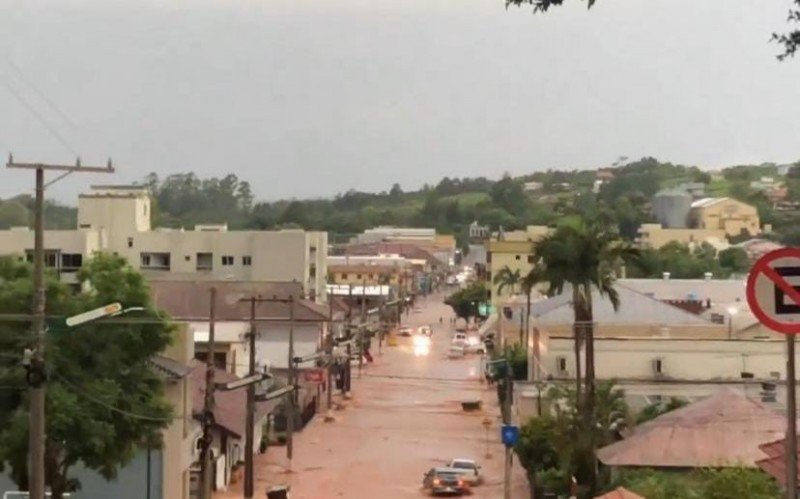 Harmonia foi atingida por temporal 