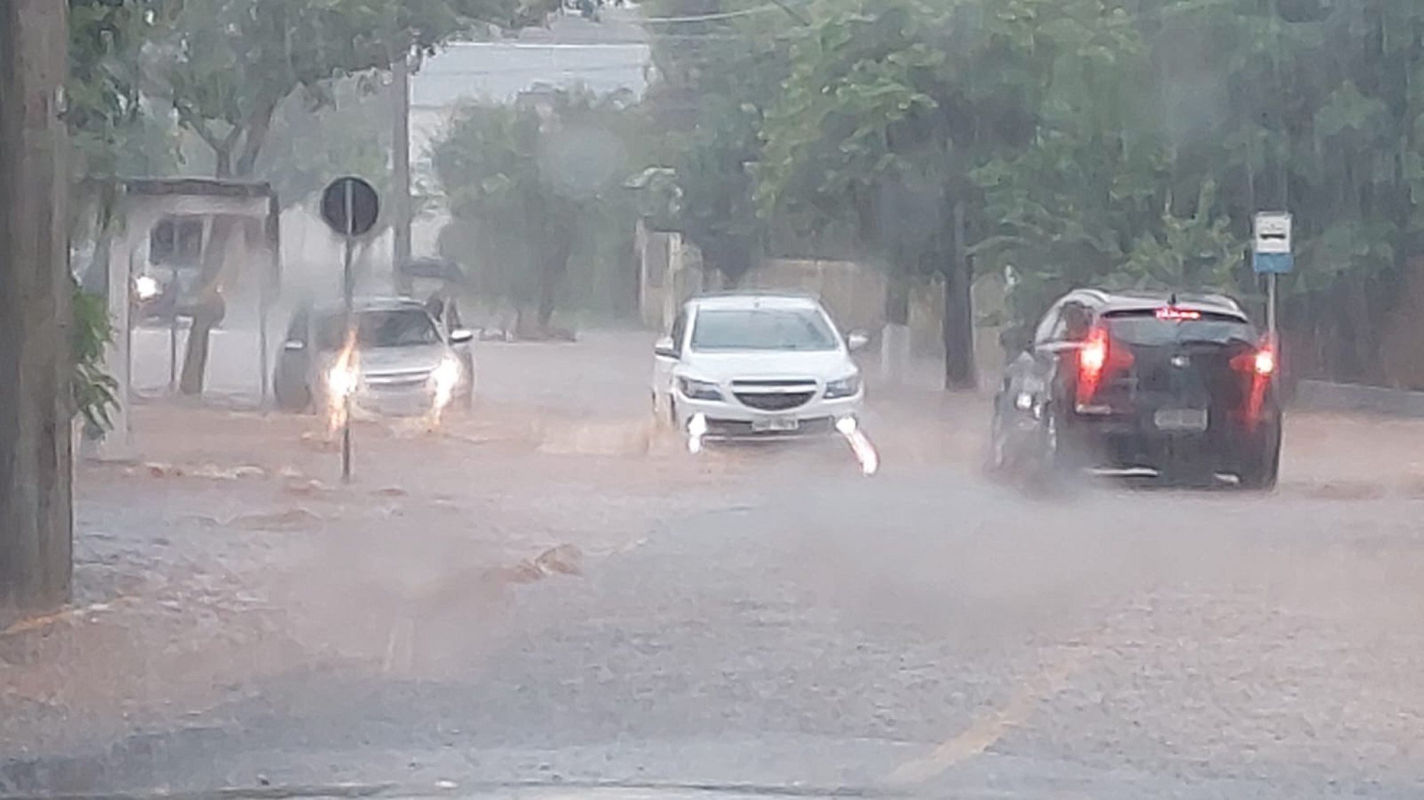 Acumulados de chuva ultrapassam os 200 milímetros e risco de cheias aumenta no RS