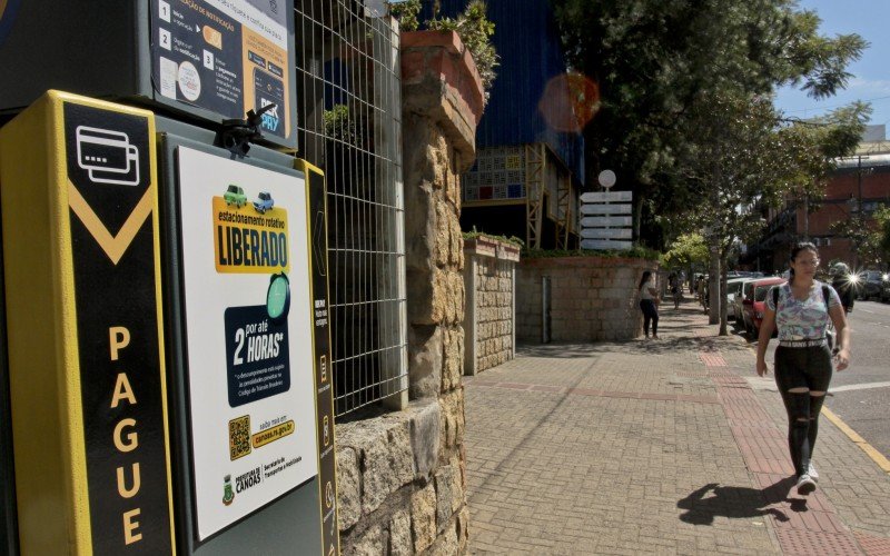 Estacionamento rotativo não é cobrado desde dezembro em Canoas