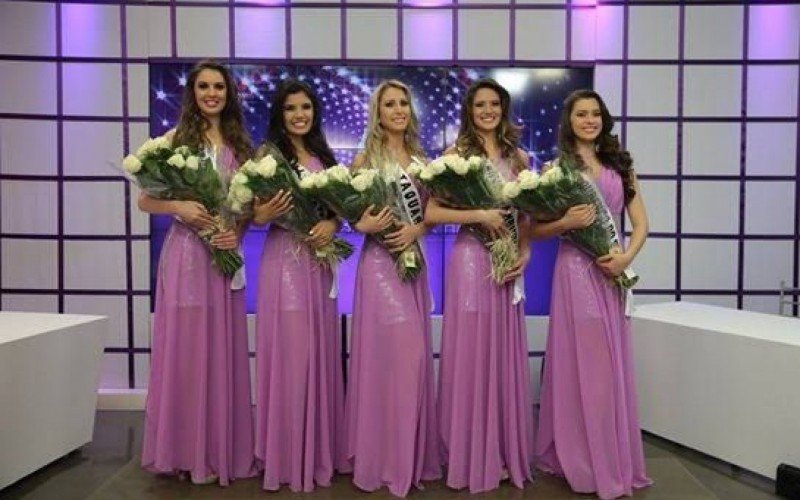 Vitória foi Top 5 do concurso A Mais Bela Gaúcha 2014