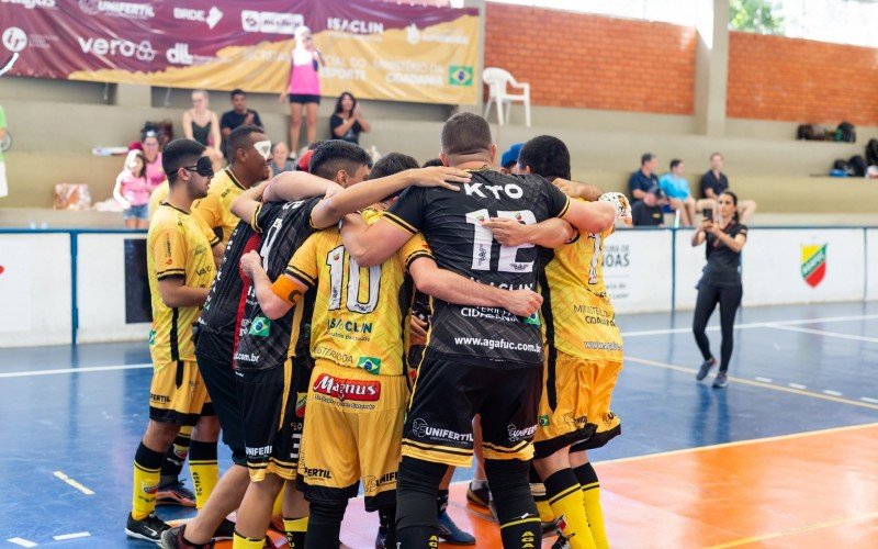 Agafuc vence equipe peruana e é campeã em Canoas