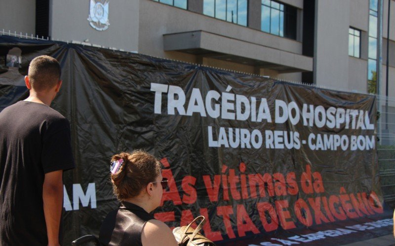 Protesto Lauro Reus