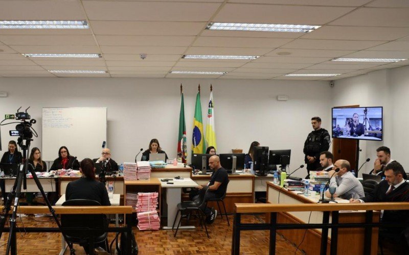 Delegada Caroline Bamberg Machado foi a primeira testemunha a depor no novo julgamento de Leandro Boldrini nesta segunda-feira (20)