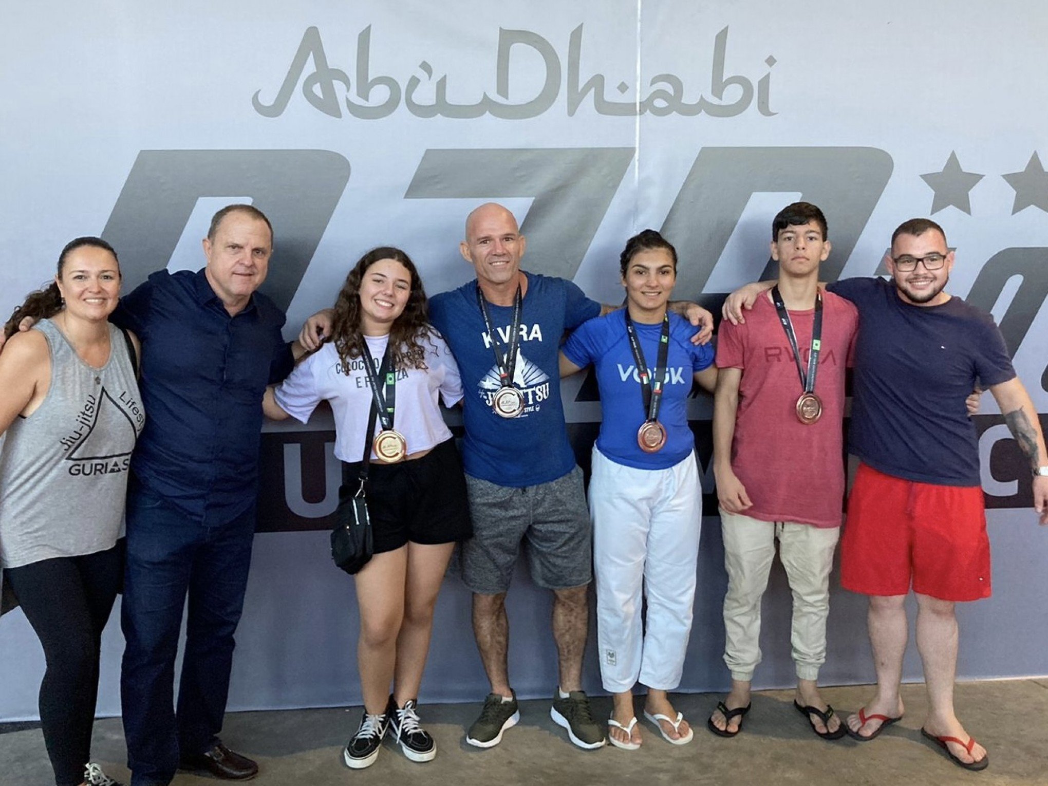 Atletas de jiu-jítsu de academia de Novo Hamburgo ganham medalhas no AJP South America