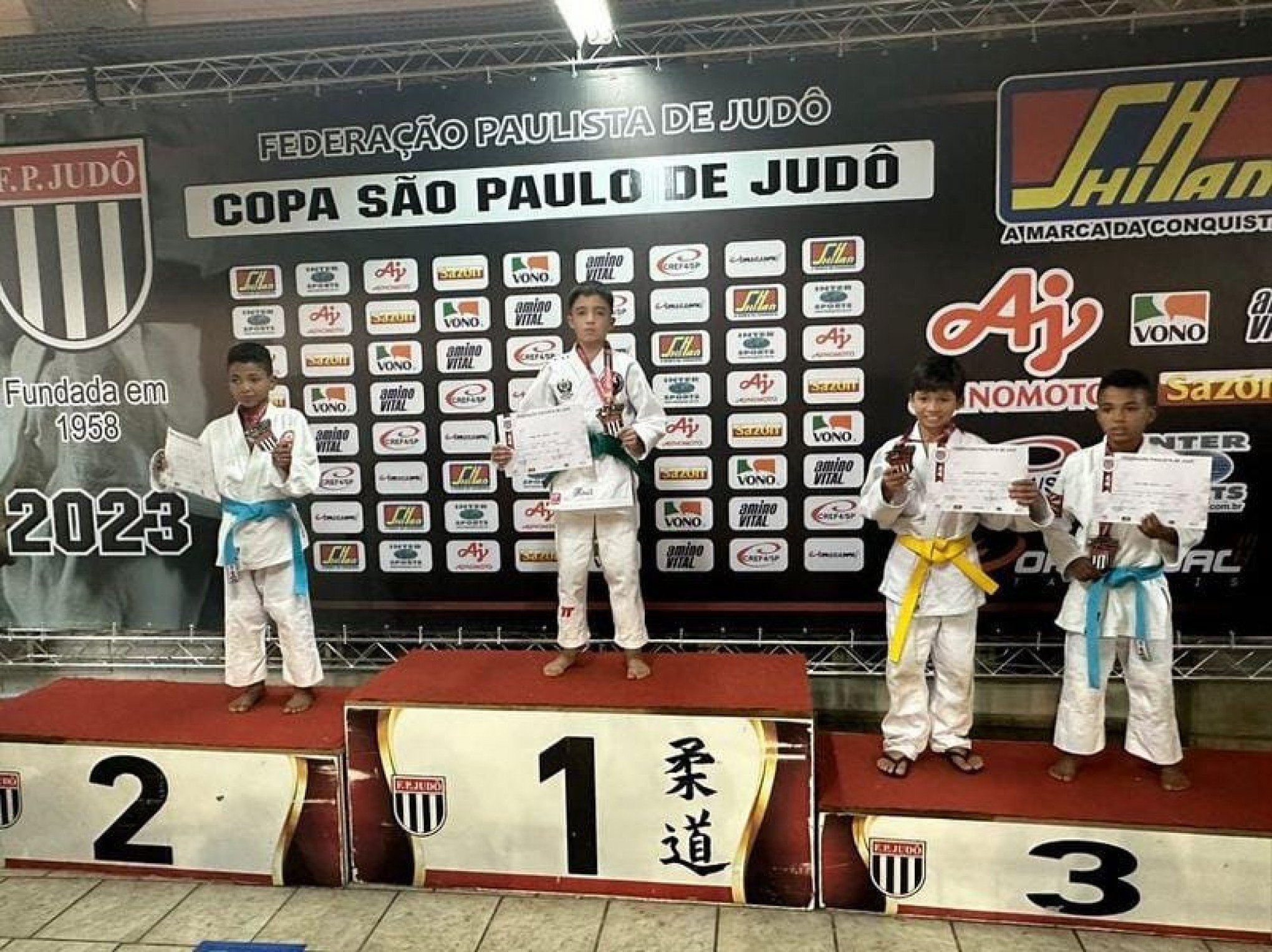 Judoca de Novo Hamburgo é campeão da Copa São Paulo de Judô