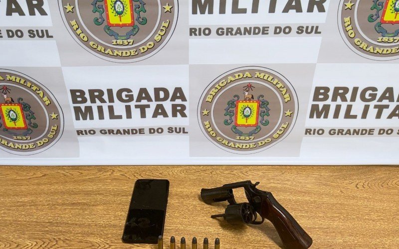 Arma de fogo apreendida em São Leopoldo