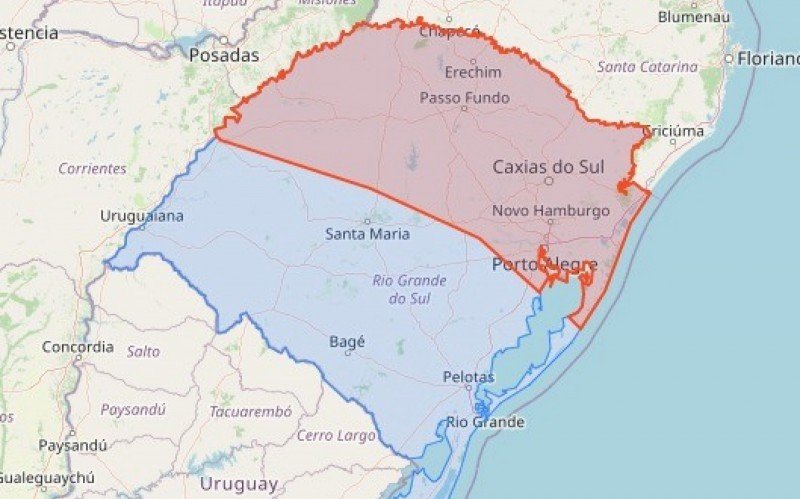 Defesa Civil alerta para possibilidade de temporais na região neste sábado