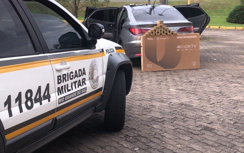 Trio é preso em Igrejinha por furtar 23 caixas de bombom em Gramado e Canela