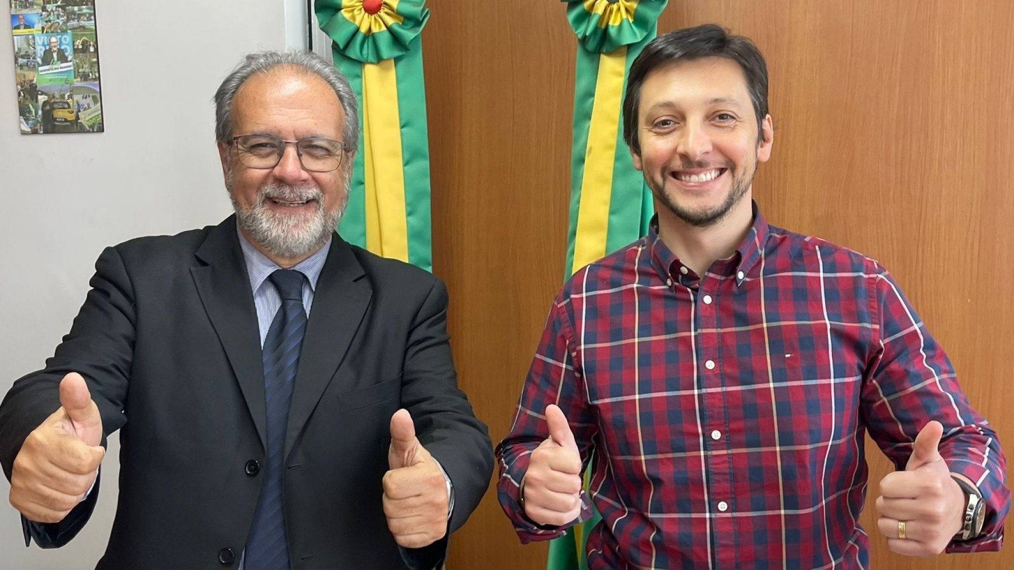 Retomada da Festa da Música em Canela é tratada em reunião entre vice-prefeito e deputado