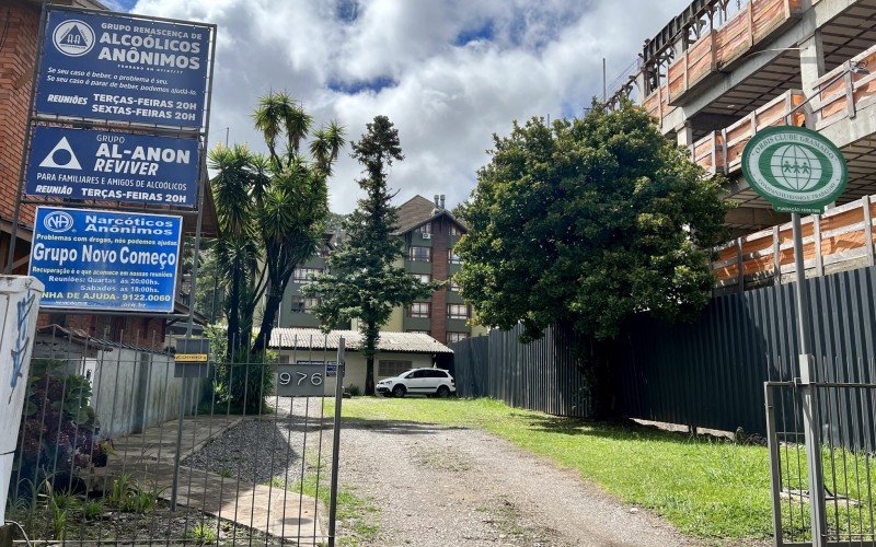 Sede do Narcóticos Anônimos, na Rua São Pedro