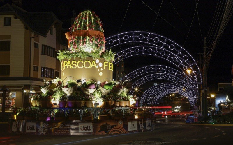 Páscoa em Gramado começou em 9 de março e vai até 9 de abril