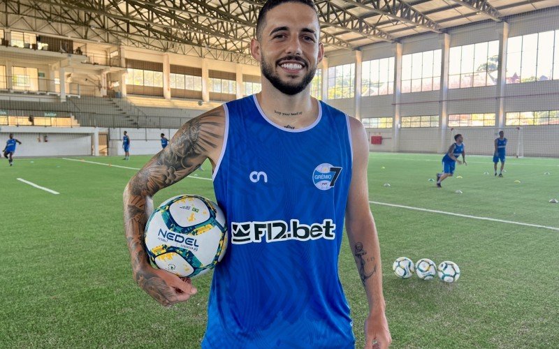 Kelvin Oliveira é jogador de futebol 7 e é um dos contratados do Grêmio para a temporada