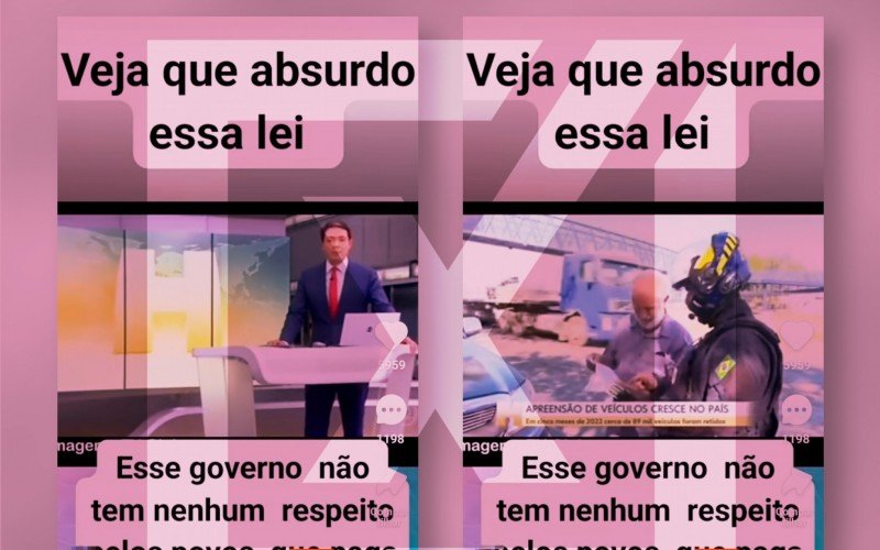 Vídeo usa reportagem sobre apreensões de carros no governo Bolsonaro para criticar gestão Lula