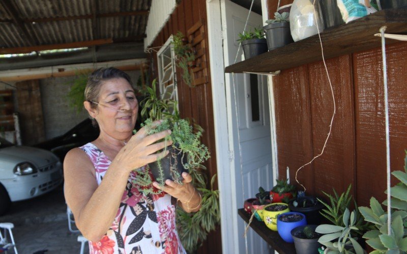 Terezinha de Jesus Viana Lima, 60 anos, aguarda na fila por um transplante de pulmão