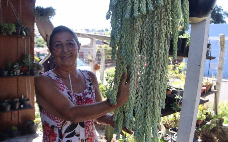 Terezinha de Jesus Viana Lima, 60 anos, aguarda na fila por um transplante de pulmão