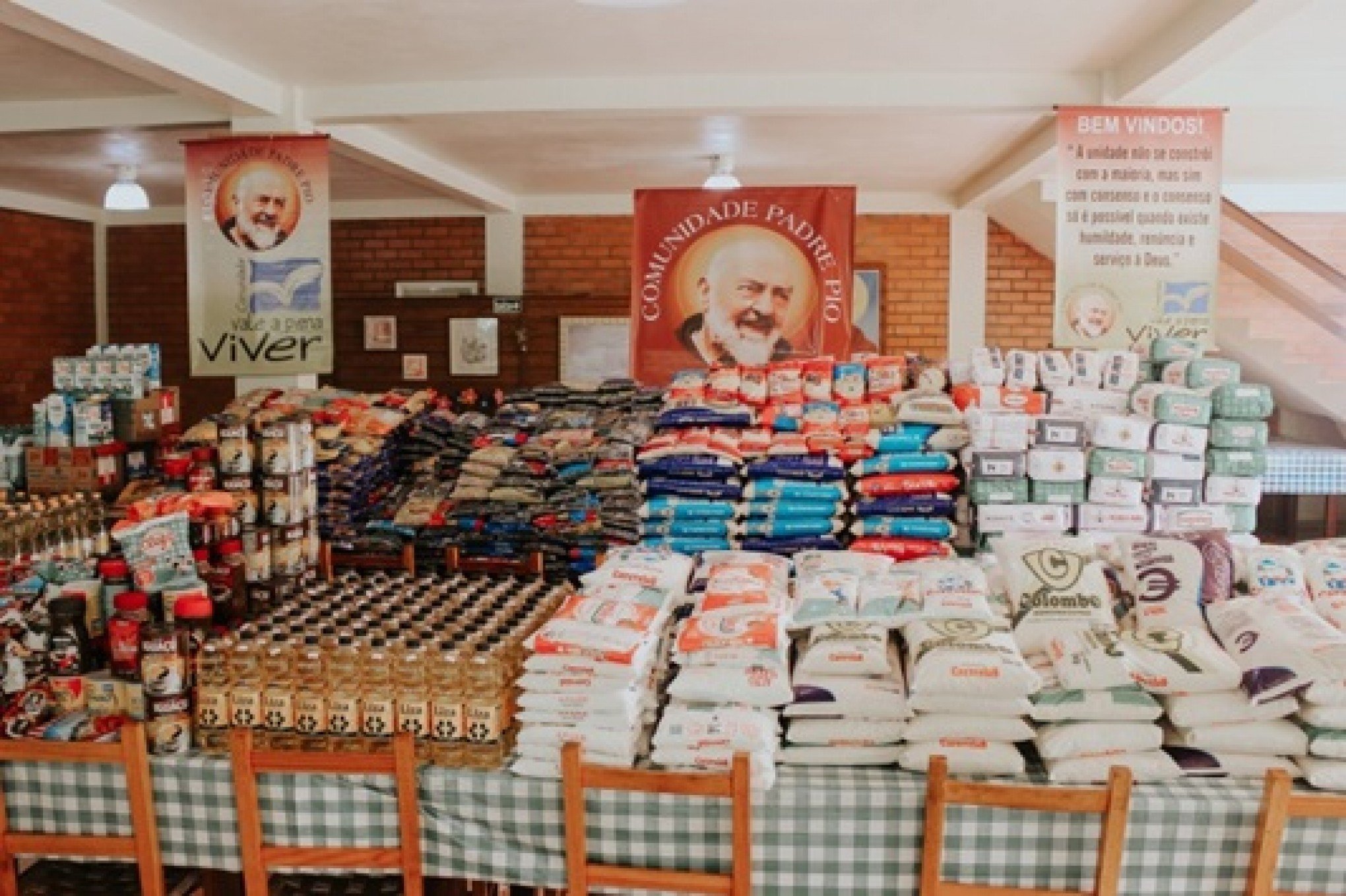 Projeto Diversão Solidária arrecada mais de 20 toneladas de alimentos