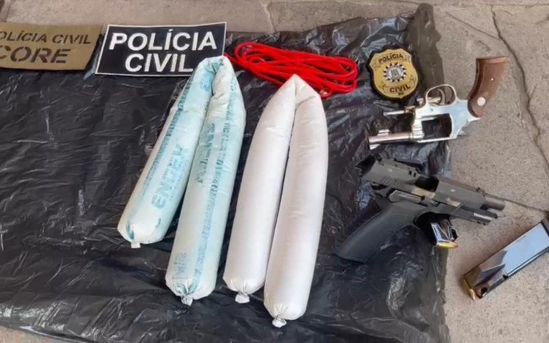 Explosivos com capacidade de destruir uma casa são encontrados em Canoas