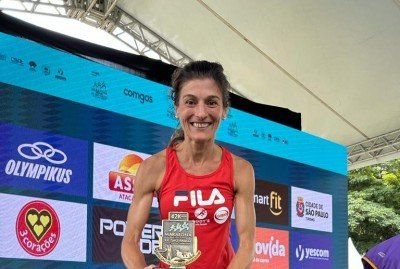 Atleta de Morro Reuter conquista a medalha de prata na Maratona Internacional de SP