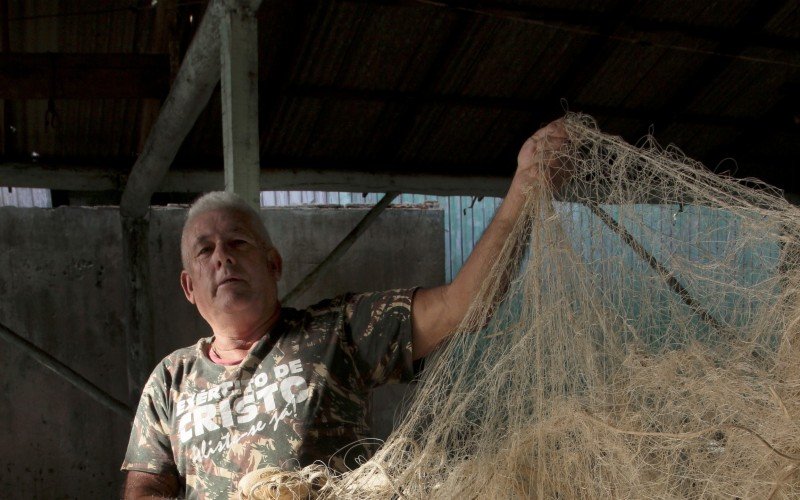 Almiro Lopes lamenta as redes sem peixe