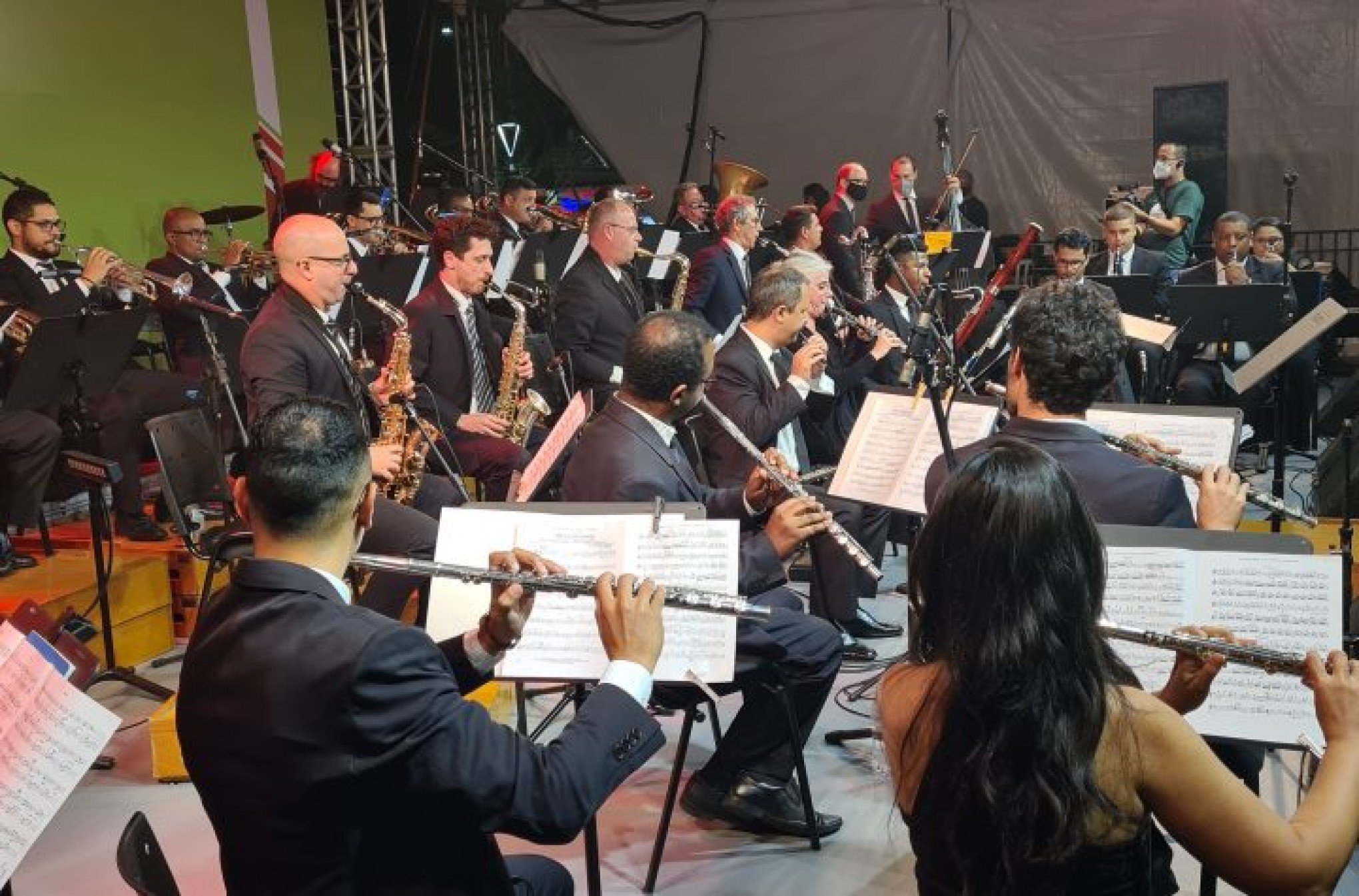 Orquestra de Sopros brinda a cidade com concerto sobre trilhas de cinema