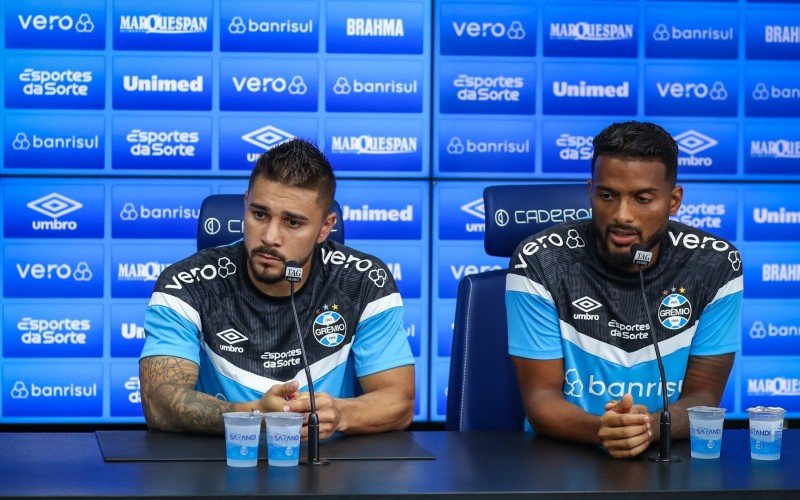 João Pedro e Reinaldo participaram de entrevista coletiva nesta quarta-feira (5)