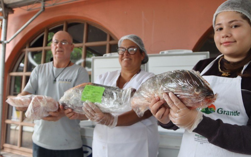 Filés e peixes eviscerados