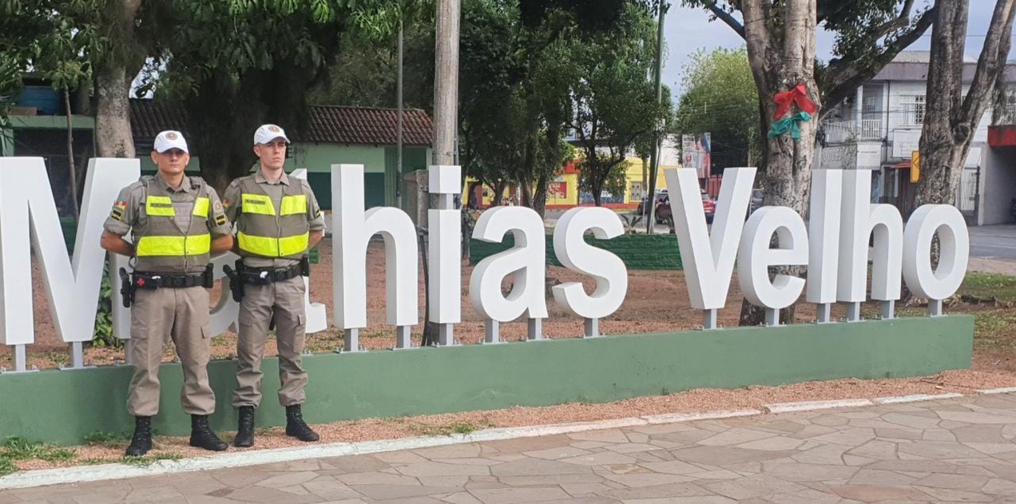 2º Batalhão Escola da Brigada Militar reforça vigilância no Centro e em bairros de Canoas