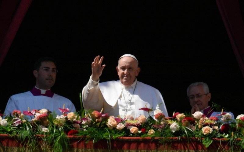Papa Francisco cita guerra na Ucrânia em mensagem de Páscoa