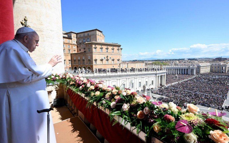 Papa Francisco cita guerra na UcrÃ¢nia em mensagem de PÃ¡scoa