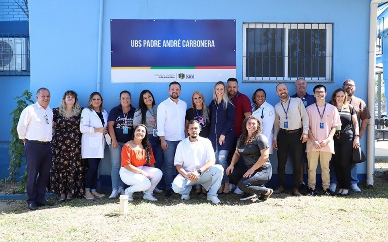 Inauguração UBS Padre Carbonera, em Esteio