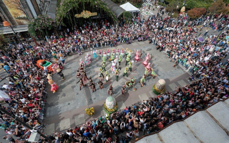 Mais de 400 mil pessoas passaram pela Páscoa deste ano em Gramado