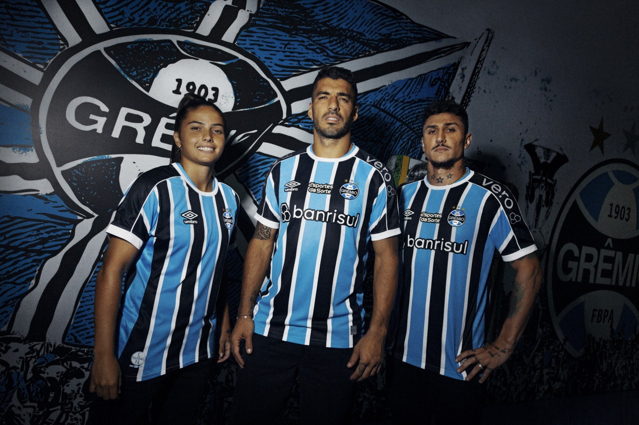 Confira o novo fardamento do Grêmio para a temporada 2023