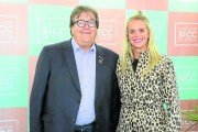 Frederico Pletsch, diretor da Merkator Feiras e Eventos, e Roberta Pletsch, diretora de Relacionamento da Merkator